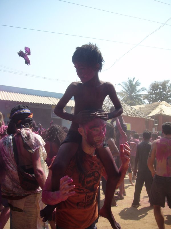 India 2010 - Hampi - Virupapur Gaddi - Holi Festival